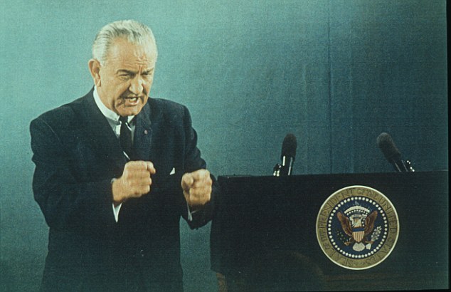 In the tapes, Jackie allegedly blames President Lyndon Johnson for the death of JFK, who took over the post from her husband after his assassination